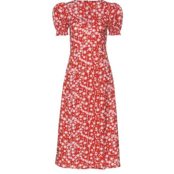 Red Summer Dress - Picture 3 of 3